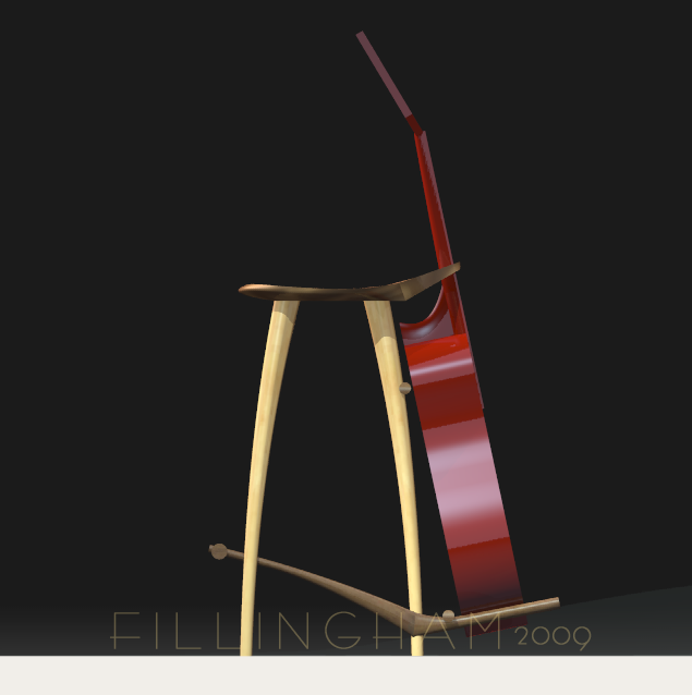 Guitar Stool by Todd Fillingham